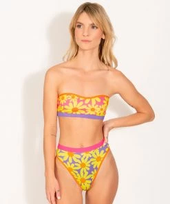 ONEONESWIMWEAR Hazel Top Daisy