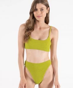 ONEONESWIMWEAR SWIM Taylor Bottom Queensland Crinkle
