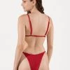ONEONESWIMWEAR Alli Bottom Red