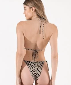ONEONESWIMWEAR SWIM Ariel Bottom Cheetah