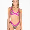 ONEONESWIMWEAR Kameron Top Wild Fucshia