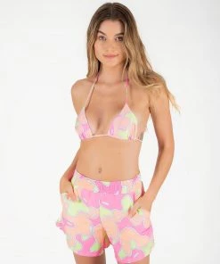 ONEONESWIMWEAR Emma Short Retro Pink