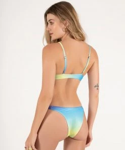 ONEONESWIMWEAR NEW IN Riley Top Blue Gradient