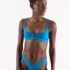 ONEONESWIMWEAR SWIM Jenna Top Turquoise