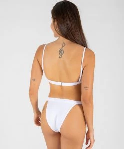ONEONESWIMWEAR Annie Bottom White
