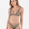 ONEONESWIMWEAR Kameron Top Cheetah BEST SELLERS