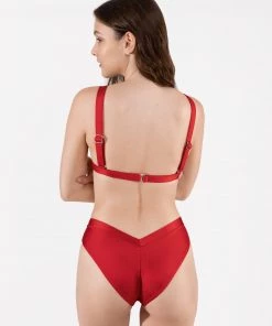 ONEONESWIMWEAR Jesse Bottom Cherry