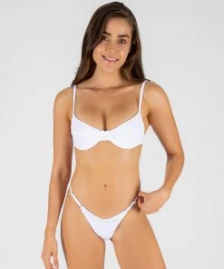 ONEONESWIMWEAR NEW IN Alli Bottom White