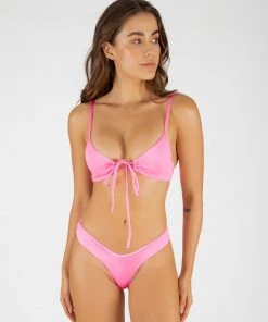 ONEONESWIMWEAR Maggie Top Pinkish