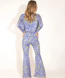 ONEONESWIMWEAR Naomi Flared Pants Freckles NEW IN