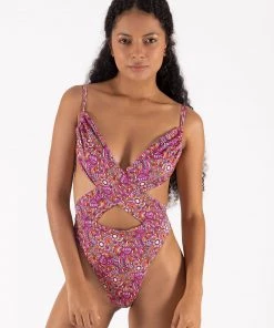 ONEONESWIMWEAR Kylie One Piece Flower Power - Final Sale STYLE
