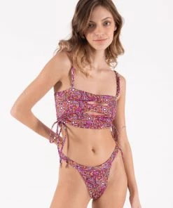 ONEONESWIMWEAR Annie Bottom Flower Power - Final Sale