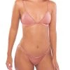 ONEONESWIMWEAR Alli Top Dusty Rose SWIM