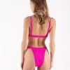ONEONESWIMWEAR SWIM Annie Bottom Bright Fuchsia