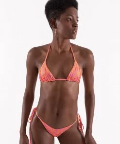 ONEONESWIMWEAR SWIM Ariel Top Zebra