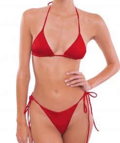 ONEONESWIMWEAR Ariel Bottom Cherry SWIM