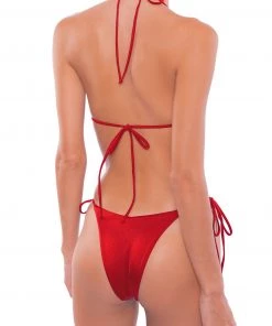 ONEONESWIMWEAR Ariel Bottom Cherry SWIM