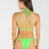 ONEONESWIMWEAR NEW IN Ariel Bottom Neon Green