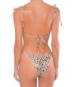 ONEONESWIMWEAR Billie Top Cheetah SWIM