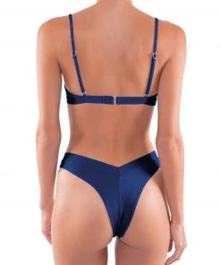 ONEONESWIMWEAR SWIM Jenna Top Deep Blue