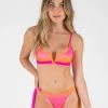 ONEONESWIMWEAR NEW IN Jenna Top Orange Gradient