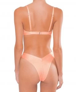 ONEONESWIMWEAR SWIM Jenna Top Peach