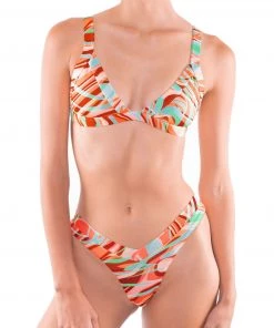 ONEONESWIMWEAR SWIM Kameron Top Wavy
