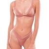 ONEONESWIMWEAR Kameron Top Dusty Rose SWIM