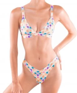 ONEONESWIMWEAR SWIM Jesse Bottom Gingham