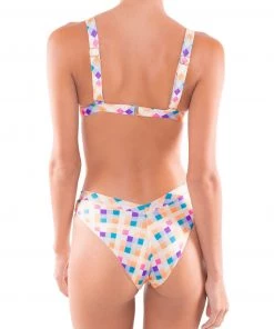 ONEONESWIMWEAR SWIM Jesse Bottom Gingham