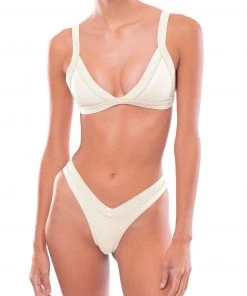 ONEONESWIMWEAR SWIM Kameron Top Vanilla