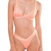 ONEONESWIMWEAR Kameron Top Peach SWIM