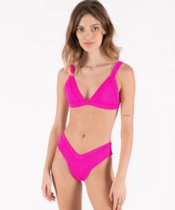 ONEONESWIMWEAR Jesse Bottom Bright Fuchsia