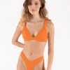 ONEONESWIMWEAR Kameron Top Tangerine