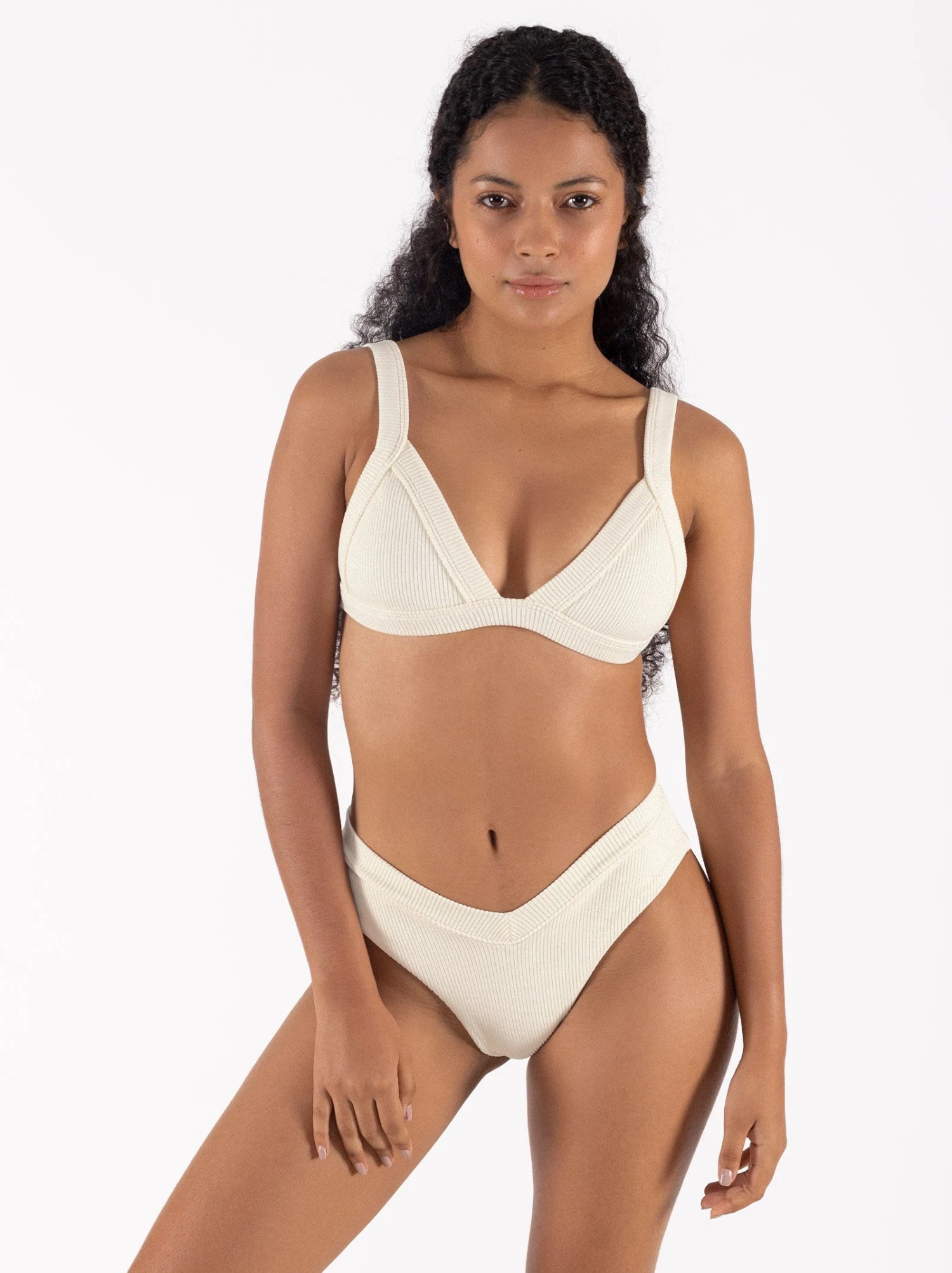 ONEONESWIMWEAR Jesse Bottom Ivory SWIM 7 ONEONESWIMWEAR Jesse Bottom Ivory SWIM