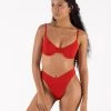 ONEONESWIMWEAR SWIM Lupita Top Red