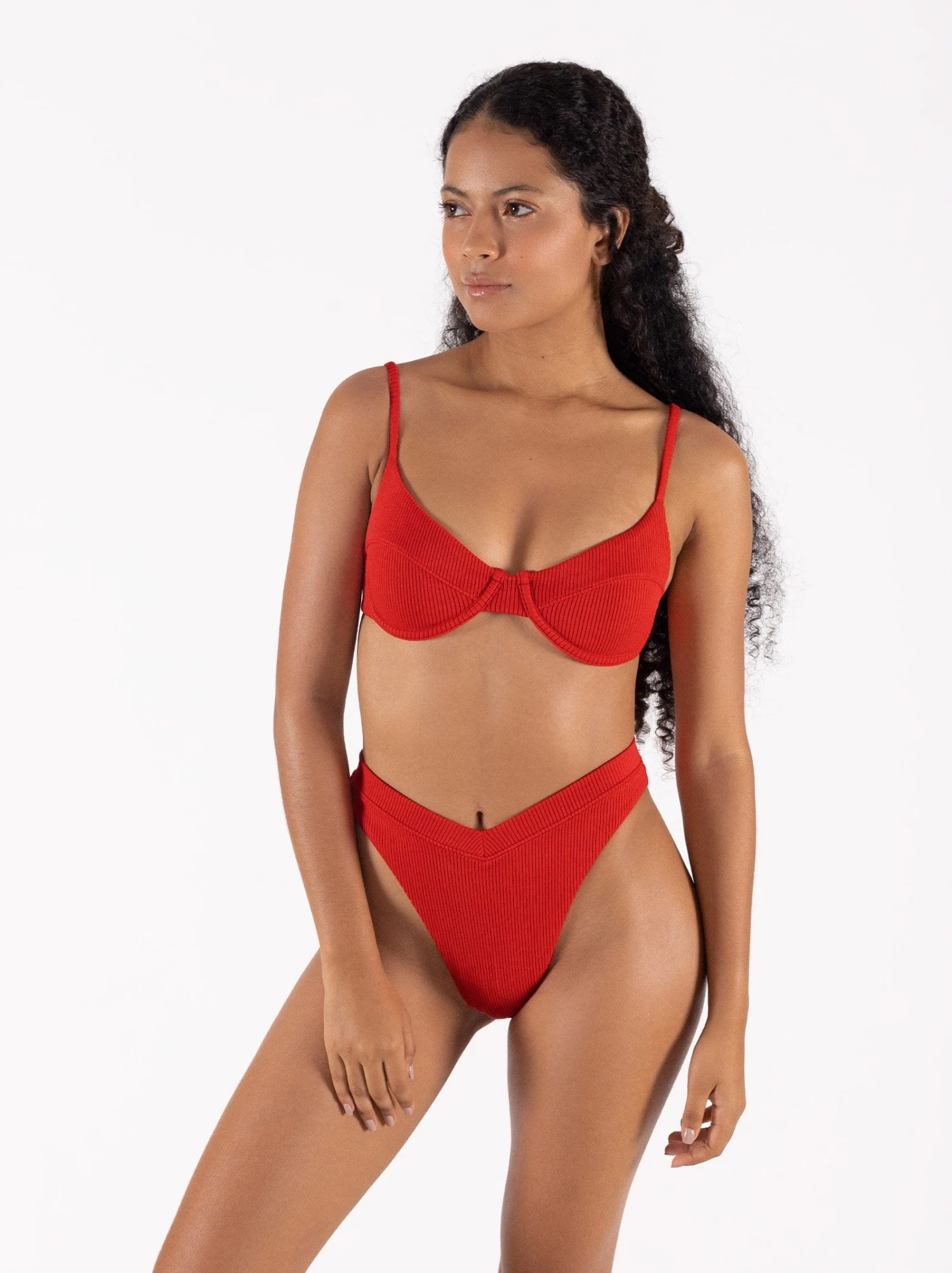 ONEONESWIMWEAR SWIM Lupita Top Red 3 ONEONESWIMWEAR SWIM Lupita Top Red