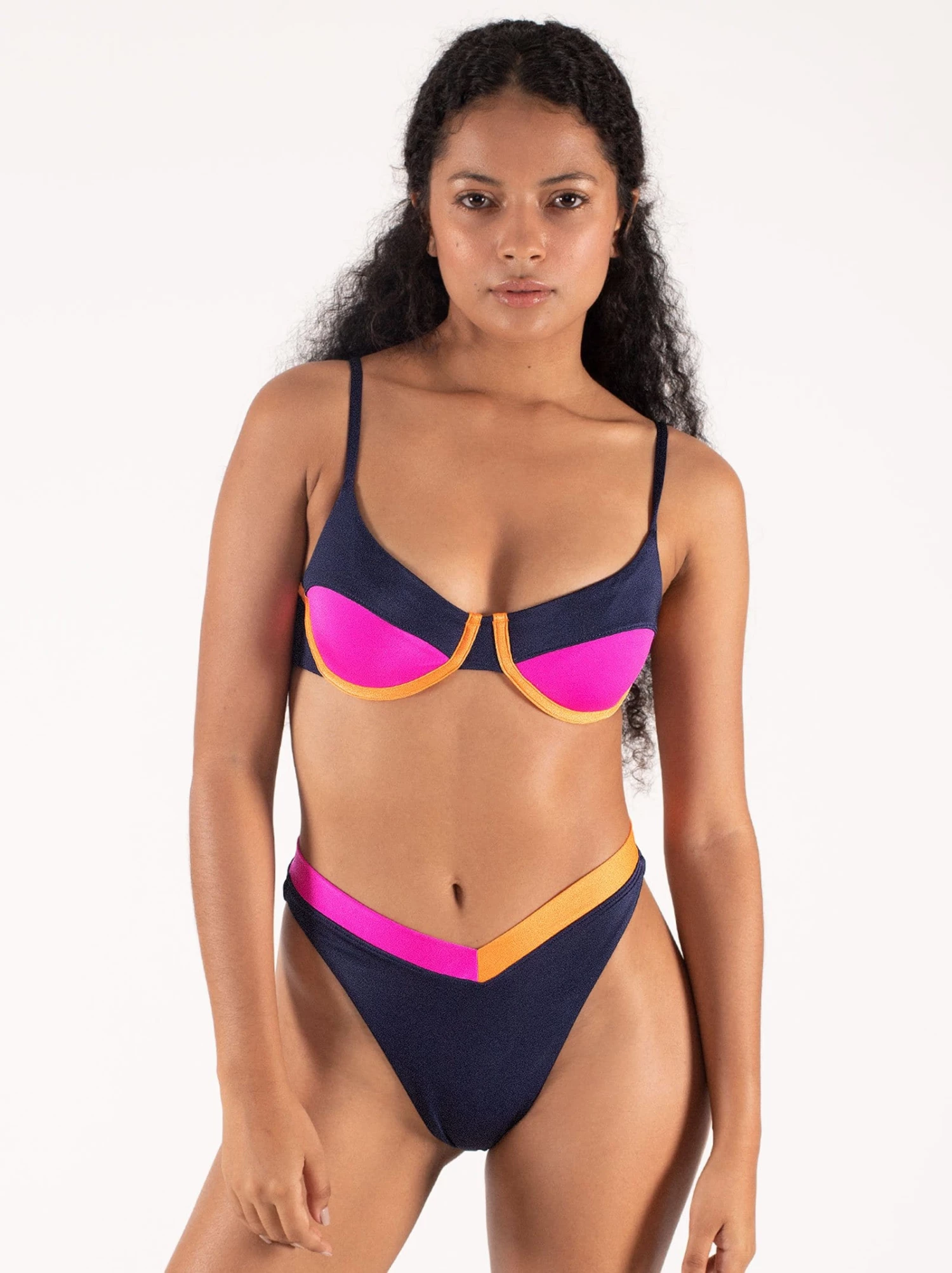 ONEONESWIMWEAR Tatiana Bottom Disco - Final Sale STYLE 4 ONEONESWIMWEAR Tatiana Bottom Disco - Final Sale STYLE