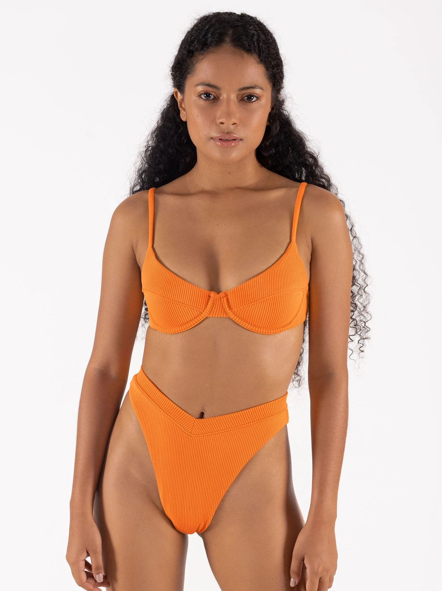 ONEONESWIMWEAR Lupita Top Tangerine 3 ONEONESWIMWEAR Lupita Top Tangerine