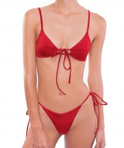 ONEONESWIMWEAR Maggie Top Cherry