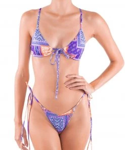 ONEONESWIMWEAR Maggie Top Bandana - Final Sale