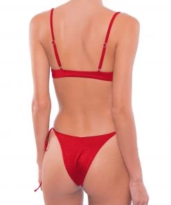 ONEONESWIMWEAR Maggie Top Cherry