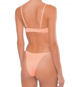 ONEONESWIMWEAR Ariel Bottom Peach SWIM
