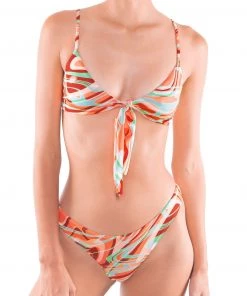 ONEONESWIMWEAR SWIM Riley Top Wavy