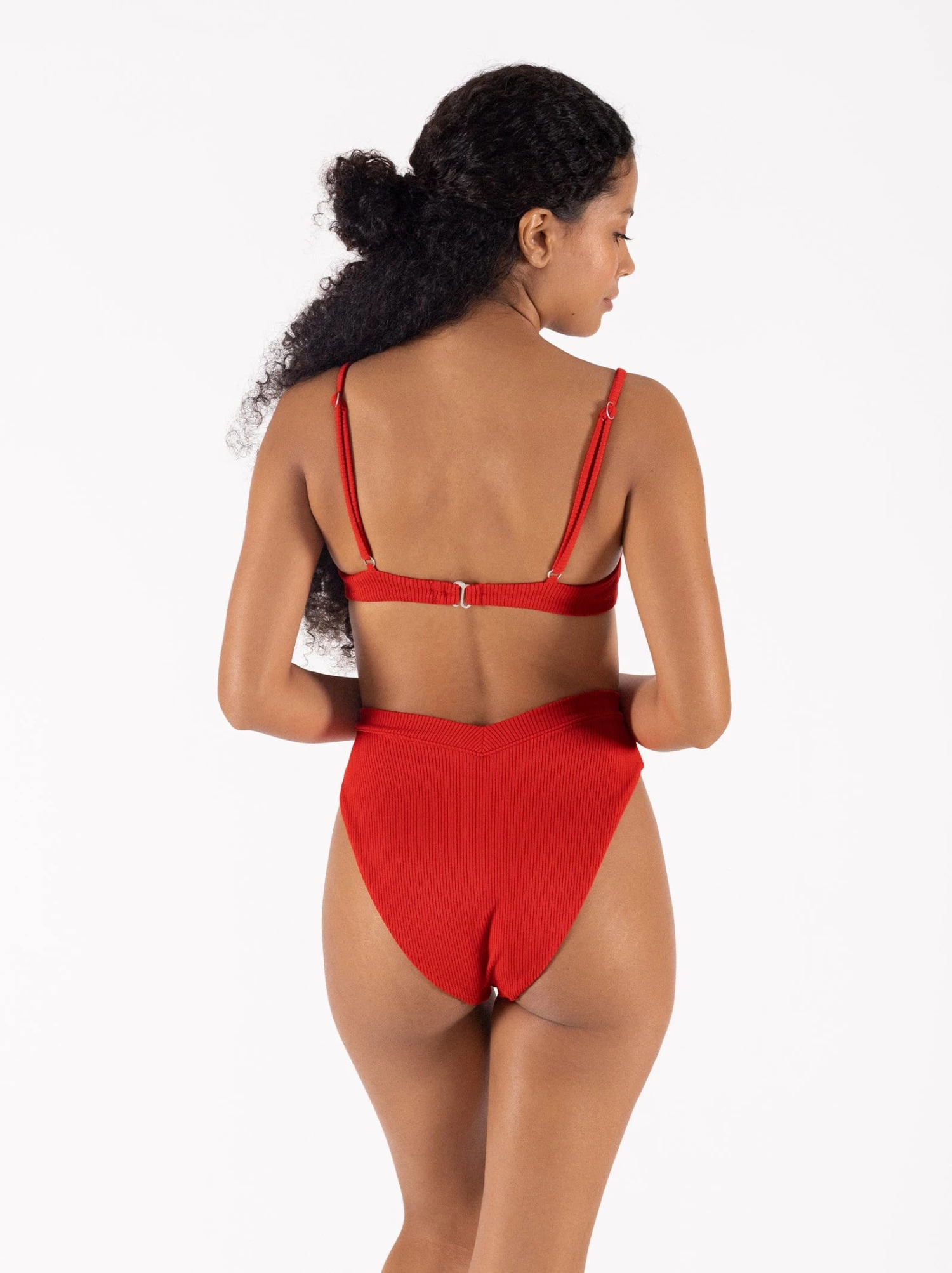 ONEONESWIMWEAR Tatiana Bottom Red 5 ONEONESWIMWEAR Tatiana Bottom Red