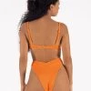 ONEONESWIMWEAR SWIM Tatiana Bottom Tangerine